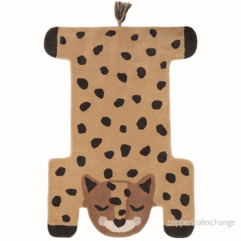 Barnmatta Kumako Leopard i ull | Nattiot