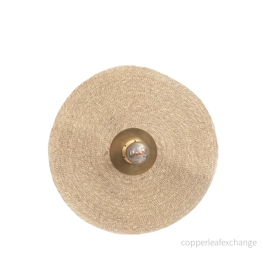 THE LET´S GROOVE WALL LAMP - Natural Brass M