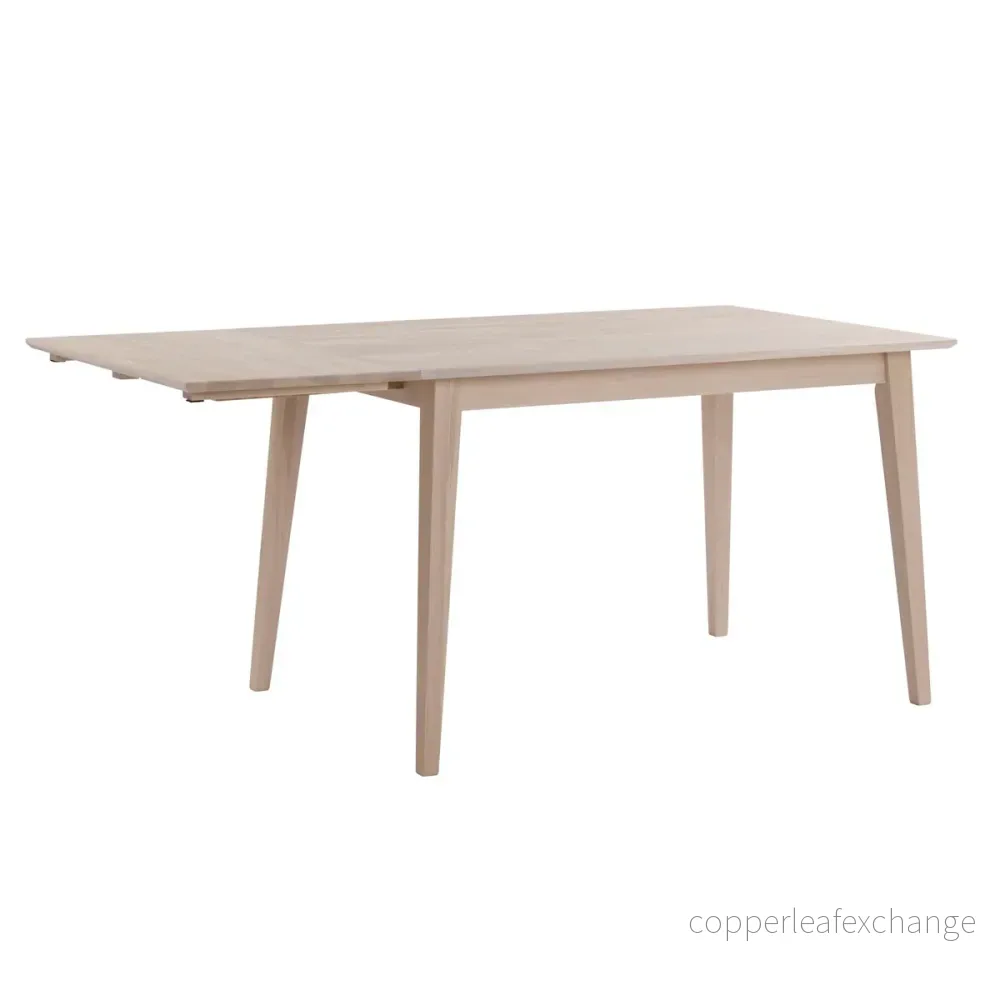 Klaffbord Filippa 120 x 80 cm, vitpigmenterad ek - Bild 3