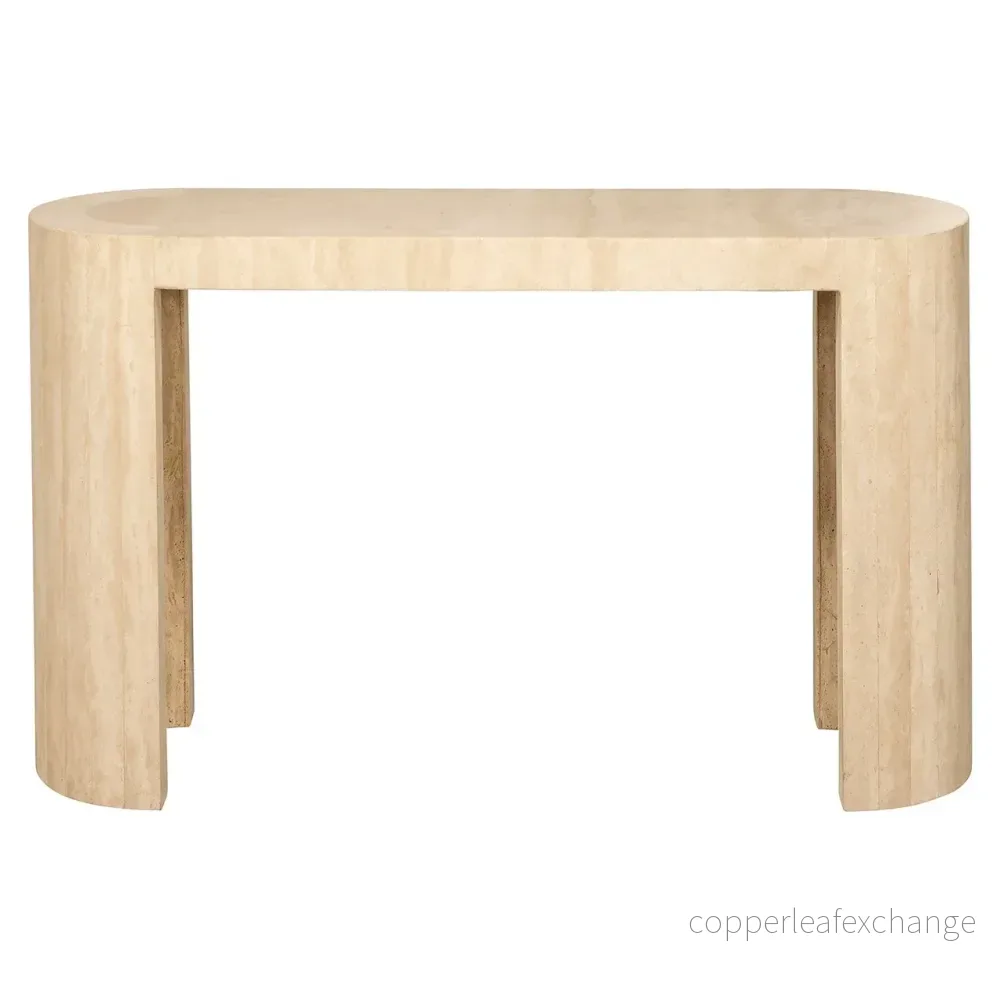 Konsolbord Biltmore Travertin (Beige) - Bild 2