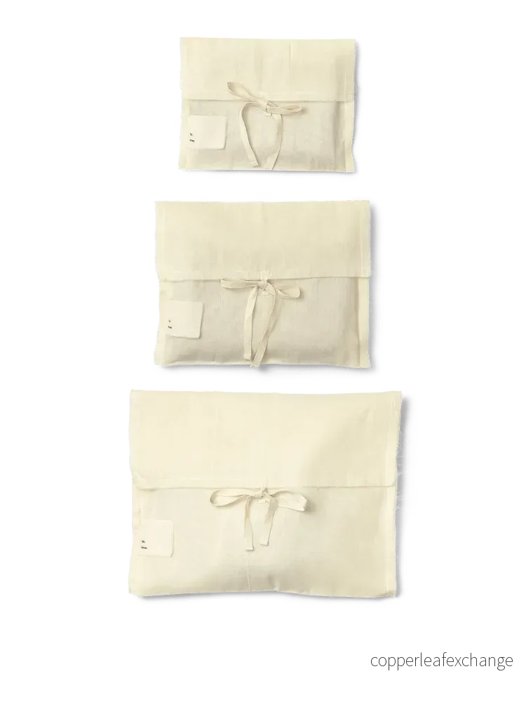 Giftbags - Set of 3 - Natural