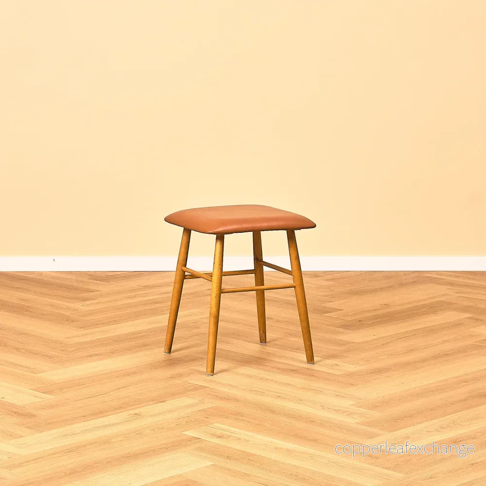 Swedish stool "Fanett" by Ilmari Tapiovaara for Edsbyverken