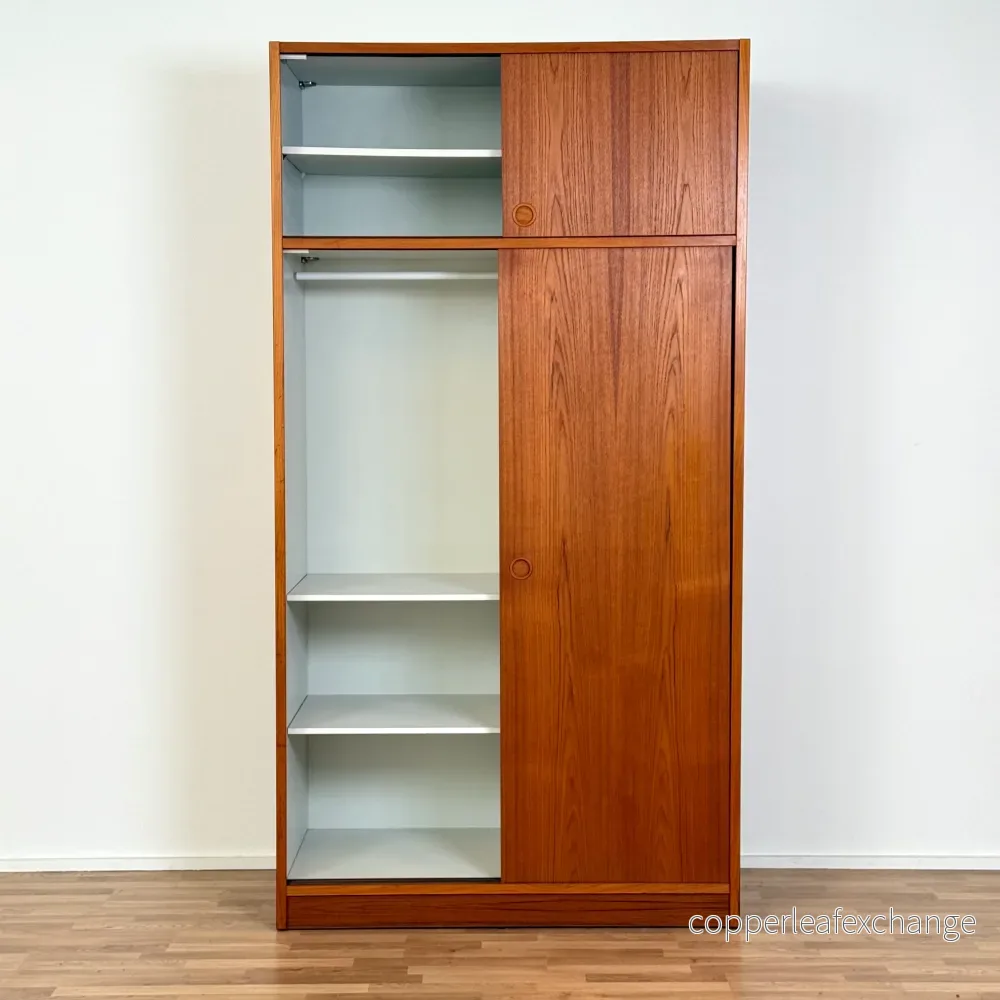 Stor garderob i teak, 1960-70-tal, Danmark - Bild 2