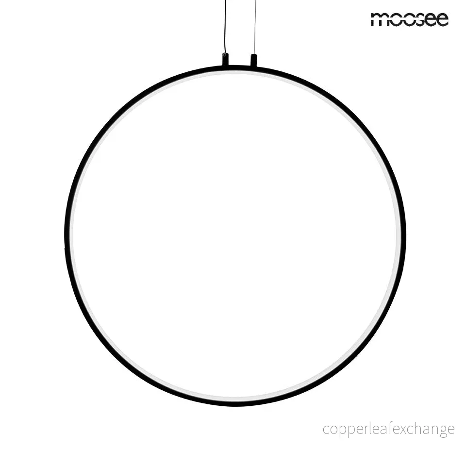 Taklampa – MOOSEE – CIRCULO 80, svart Taklampa – MOOSEE – CIRCULO 80, svart
