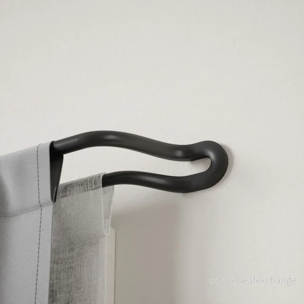 Gardinstång - UMBRA MIDNIGHT, 107 - 305 cm, matt/svart - Bild 3