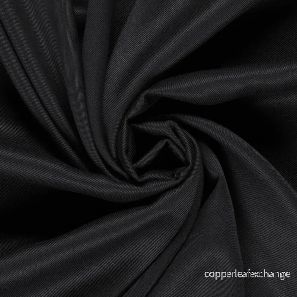 Twill – Tencel, Lyocell – 200g – Black – 47.069 Twill – Tencel, Lyocell – 200g – Black – 47.069