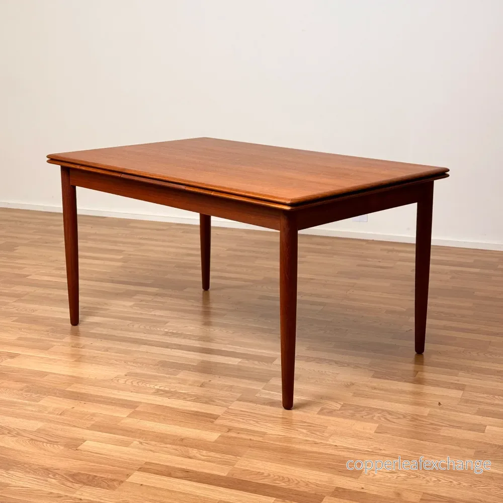 Matbord i teak, 1950-60-tal, Danmark