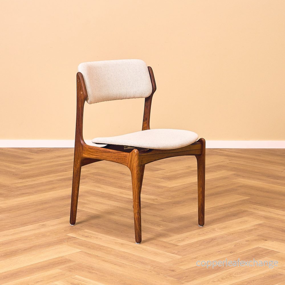 Set om 4 matstolar av Erik Buch, modell OD49, 1950-60-tal, Danmark - Bild 2