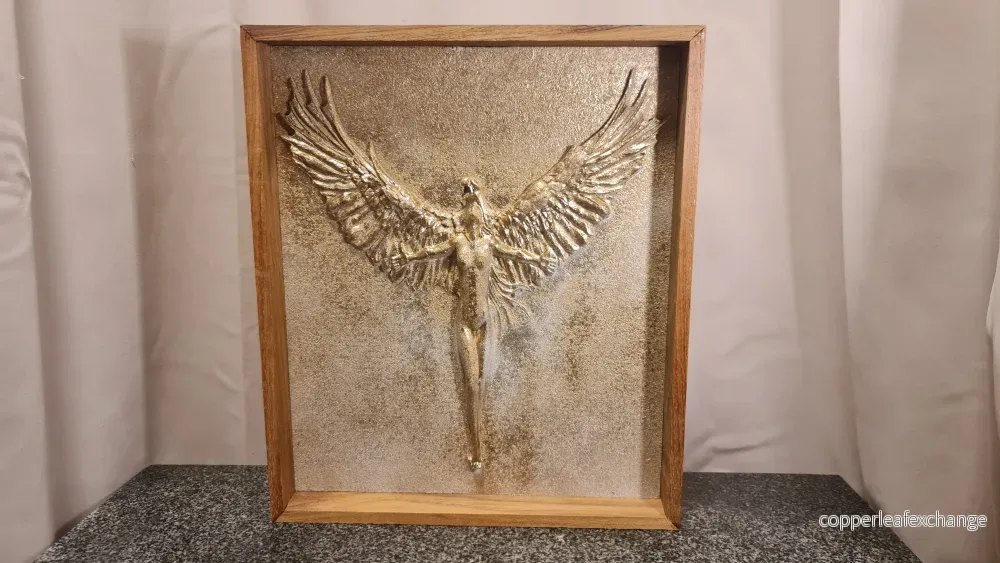 3D relief The eagle and the lady - Bild 3