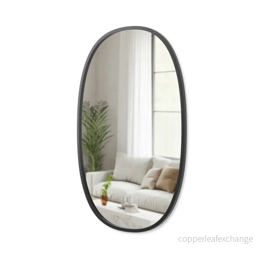 Väggspegel UMBRA – HUB 61 x 91 cm, svart Väggspegel UMBRA – HUB 61 x 91 cm, svart