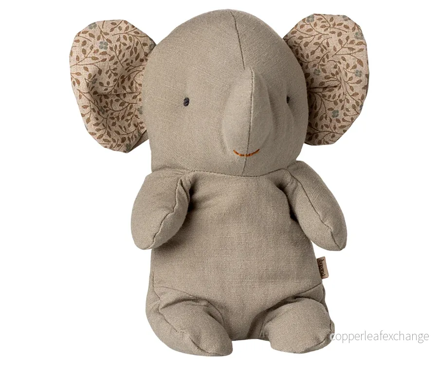 Maileg – Elefant gosedjur grå, Safari Friends, small / liten