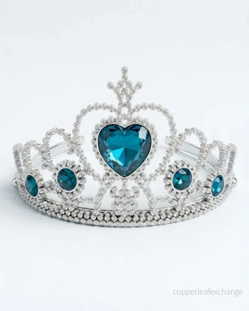 Tiara, hjärta blå Tiara, hjärta blå