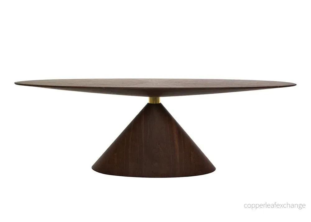 Matbord – UFO, valnöt / fanér Matbord – UFO, valnöt / fanér