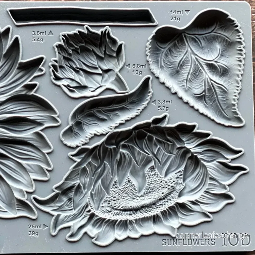 Solrosor Sunflowers silikonform