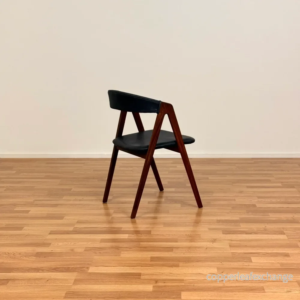 Set om 4 matstolar i teak av Kai Kristiansen, 1950-60-tal, Danmark - Bild 3