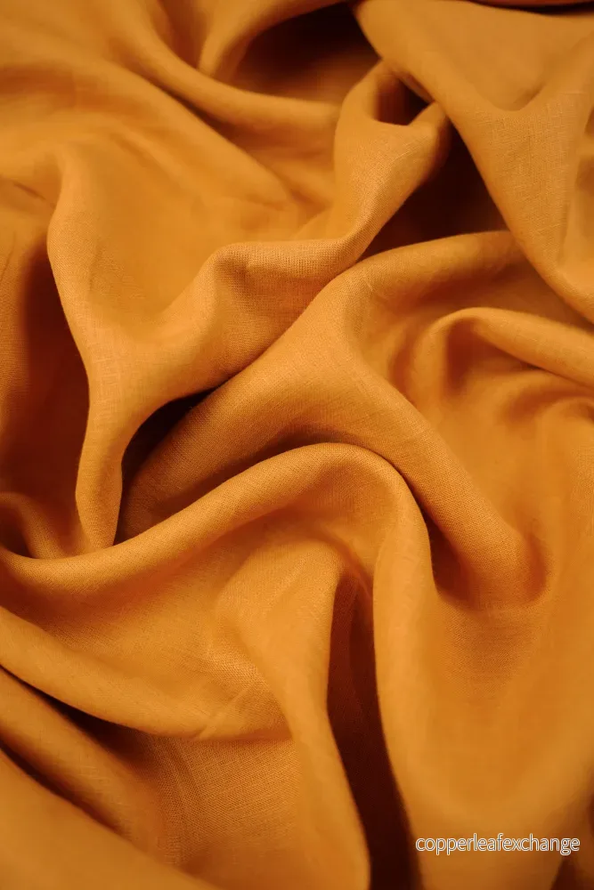 Deadstock – Linen – Double width – 315 cm – Orange – DI31