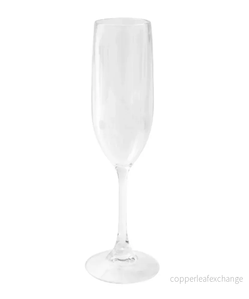 Caspari Akryl Champagneflöjt Kristallklar – Splittersäkert Champagneglas i Plast Caspari Akryl Champagneflöjt Kristallklar – Splittersäkert Champagneglas i Plast