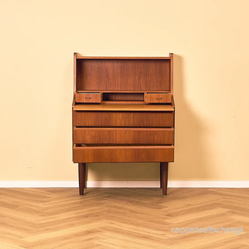 Danskt sekretär i teak - Bild 2