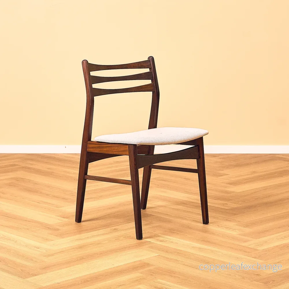 Danish dining chairs in Santos rosewood and walnut by SAX - Bild 2