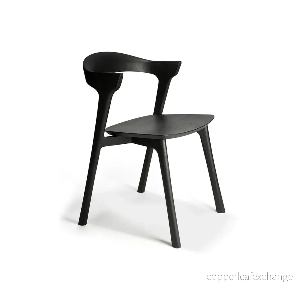 Stol Bok, Svartlackad Ek Stol Bok, Svartlackad Ek