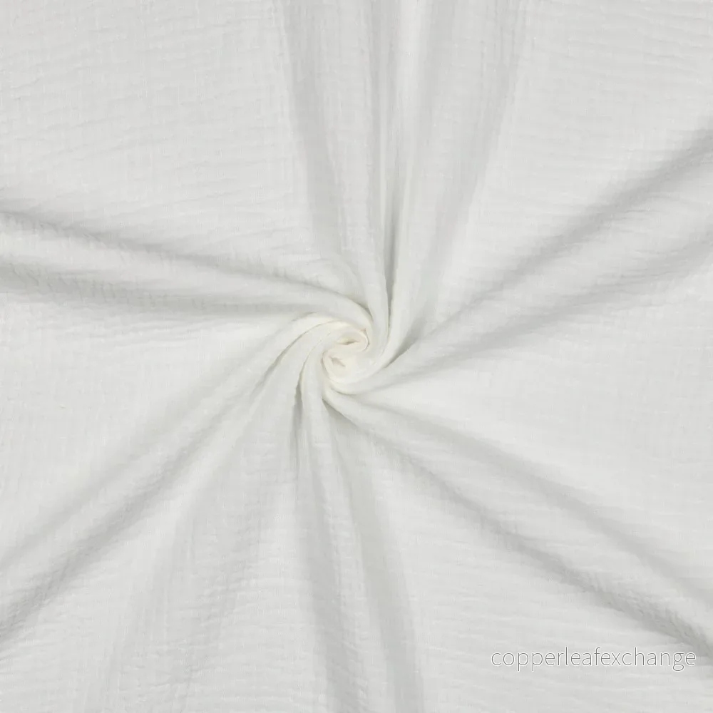 Muslin – Cotton – Double gauze – Off white – 59.010 Muslin – Cotton – Double gauze – Off white – 59.010