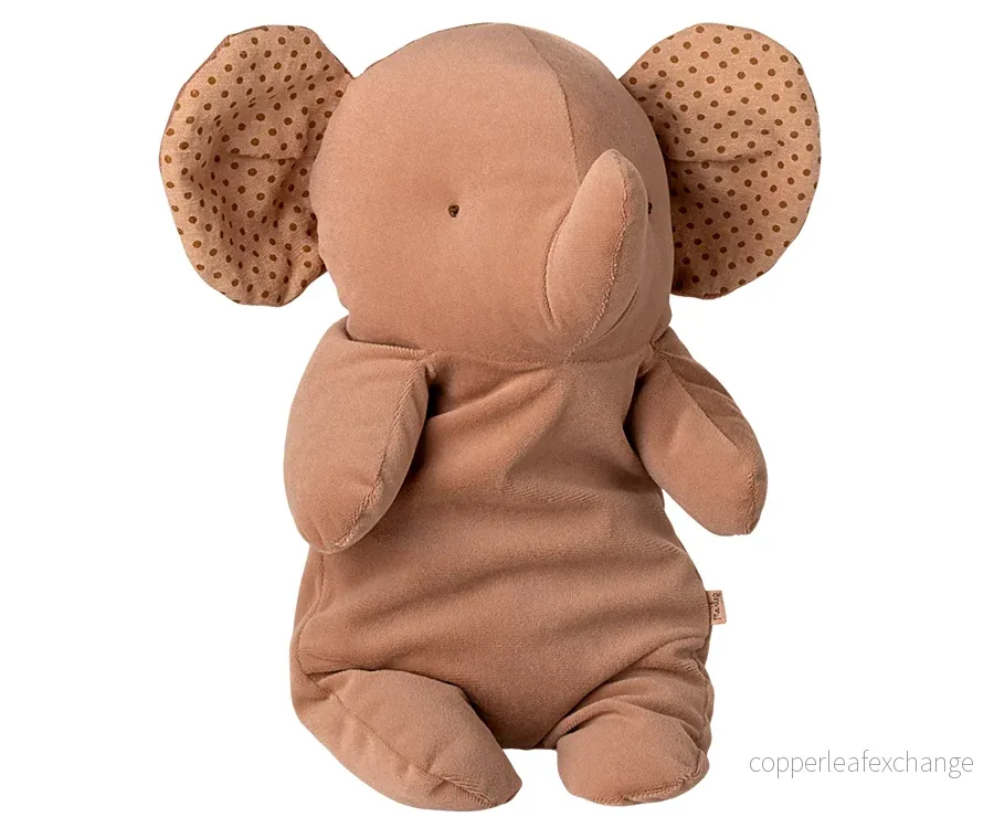Maileg – Elefant gosedjur rosa med prickiga öron, Safari Friends, medium rose Maileg – Elefant gosedjur rosa med prickiga öron, Safari Friends, medium rose