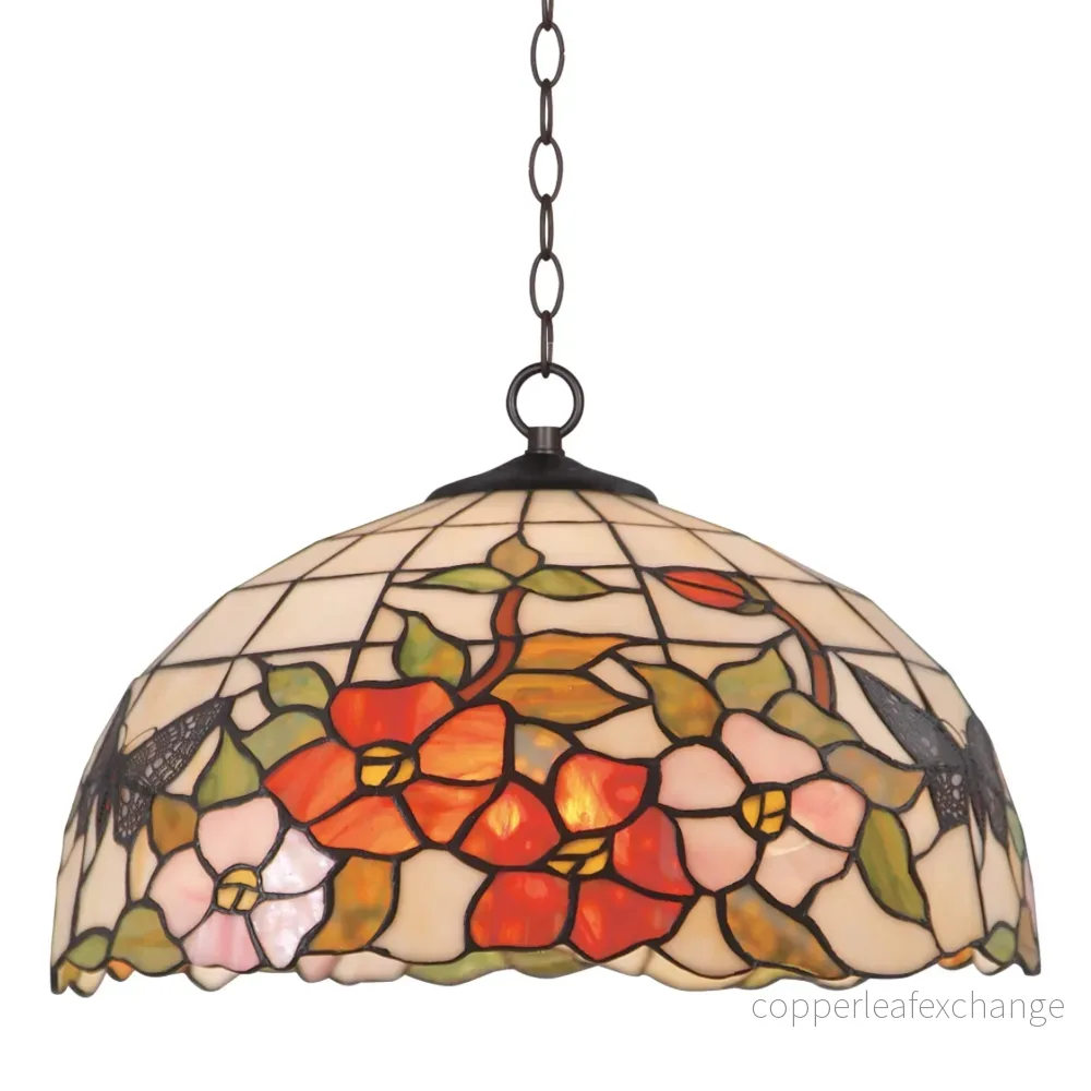 SOMMAR Tiffany Taklampa. Diam 41cm - Bild 2