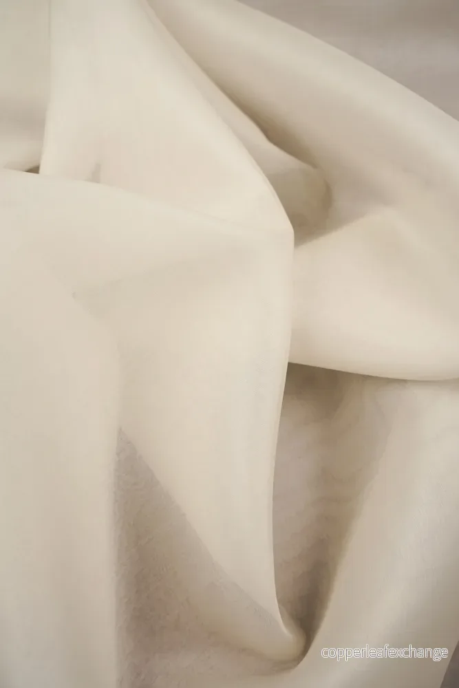 Silk – Organza – Fine thread – Offwhite – 5401 Silk – Organza – Fine thread – Offwhite – 5401