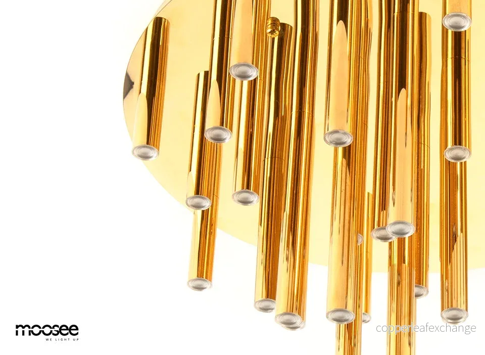 MOOSEE taklampa / plafond ORGANO 60 guld - Bild 3