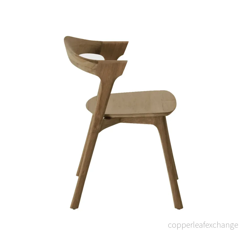 Stol Bok, Massiv Teak - Bild 2
