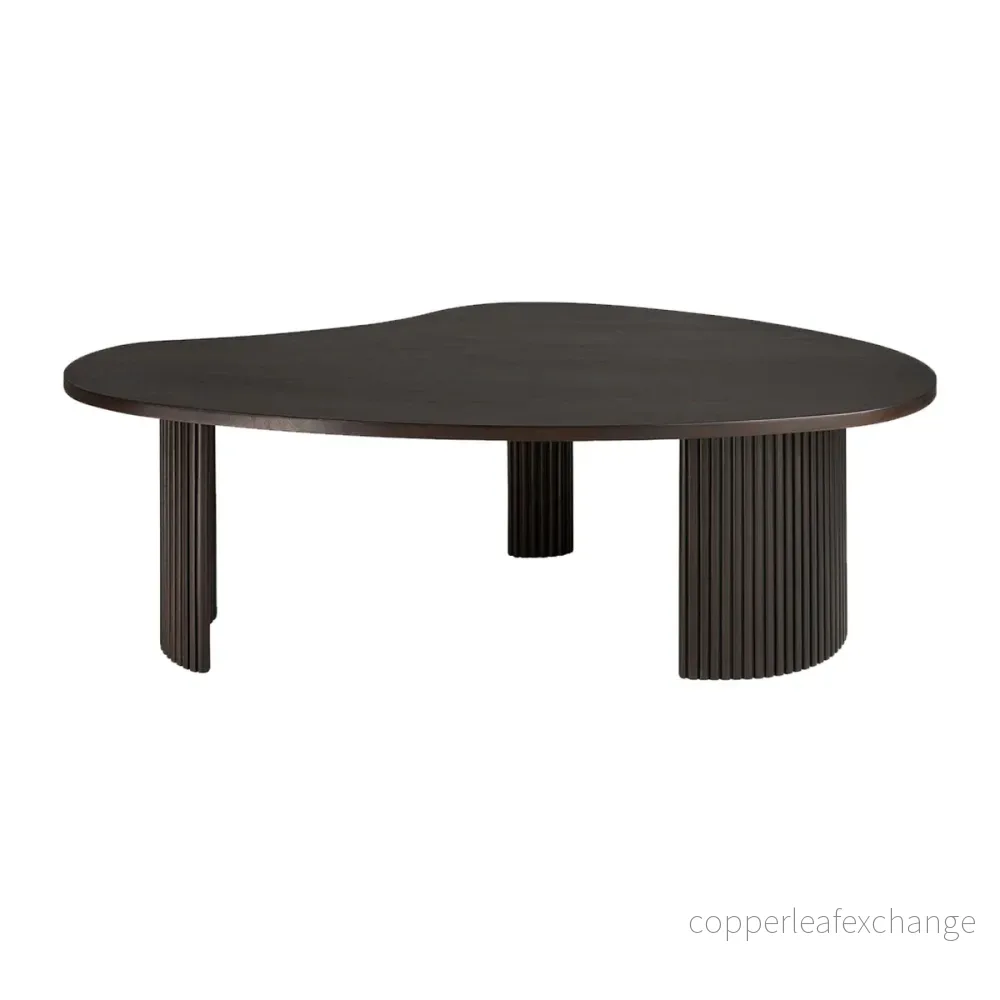 Soffbord Boomerang, Mörkbrunlackad Mahogny (fler storlekar) Soffbord Boomerang, Mörkbrunlackad Mahogny (fler storlekar)