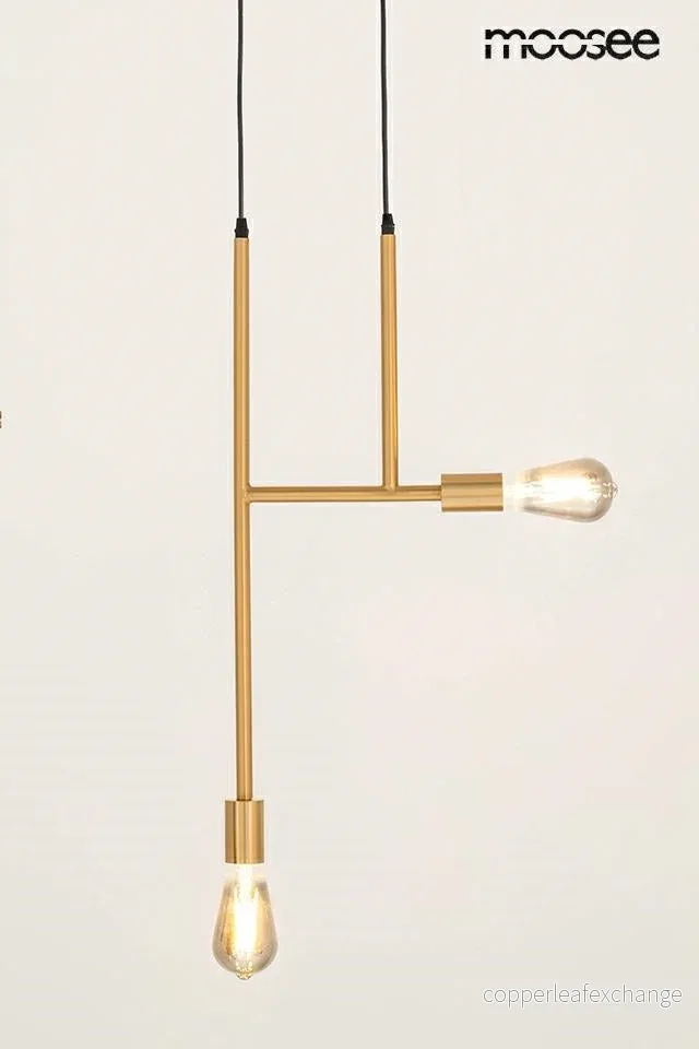 Taklampa MOOSEE - RIVA 2, guld - Bild 2