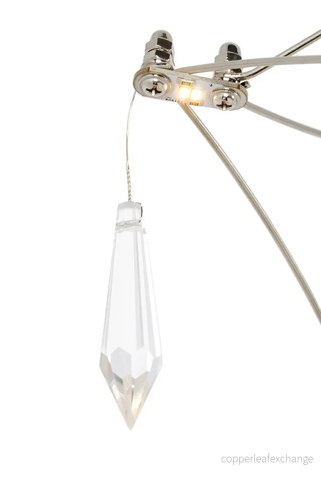 CONSTELATION 100 pendellampa - LED, borstat stål - Bild 2