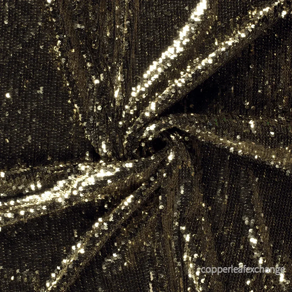 Sequins – Velor – Stretch – Soft – Gold – 080 Sequins – Velor – Stretch – Soft – Gold – 080