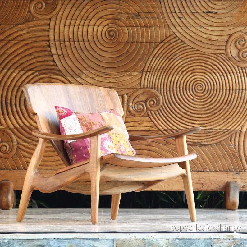BRAZILIAN Fåtölj Teak 70 cm - Bild 3