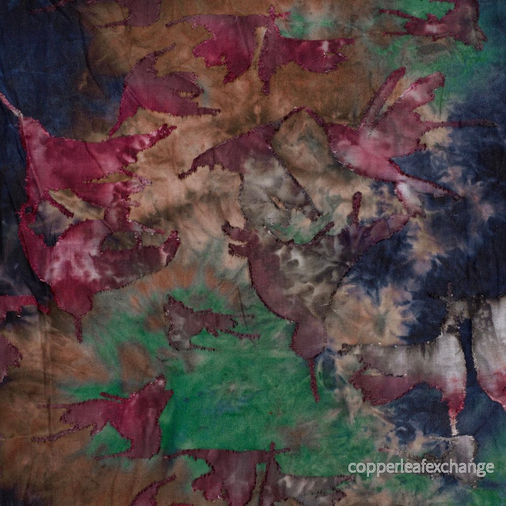 Burnout Jacquard – Tie Dye – Abstract – Eggplant – 046 Burnout Jacquard – Tie Dye – Abstract – Eggplant – 046