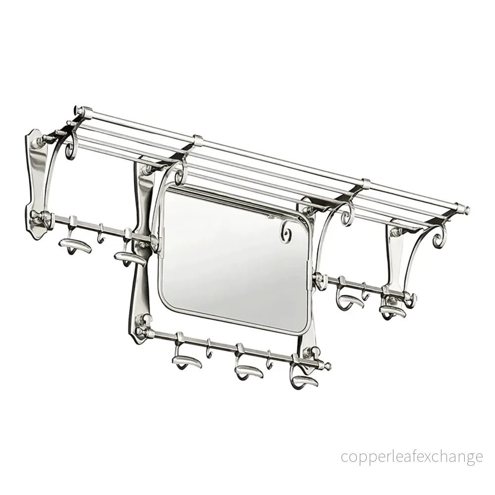 COATRACK OLD FRENCH PEWTER