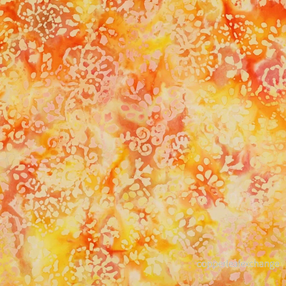 Viscose – Patterned – Batik – Yellow – 16.001 Viscose – Patterned – Batik – Yellow – 16.001