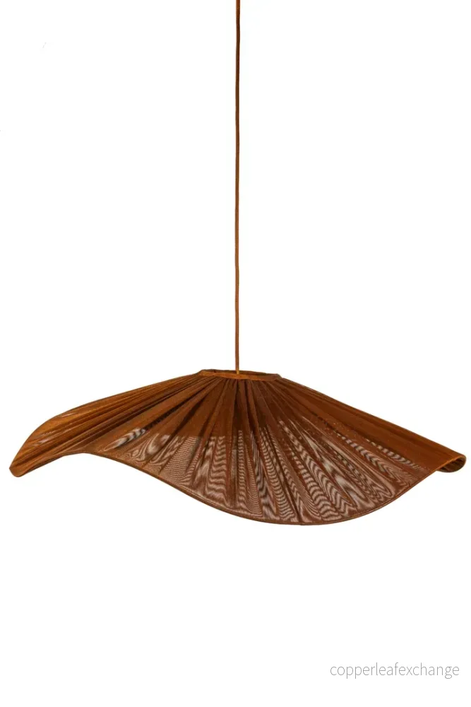 Taklampskärm Monstera D78 Nivi rost
