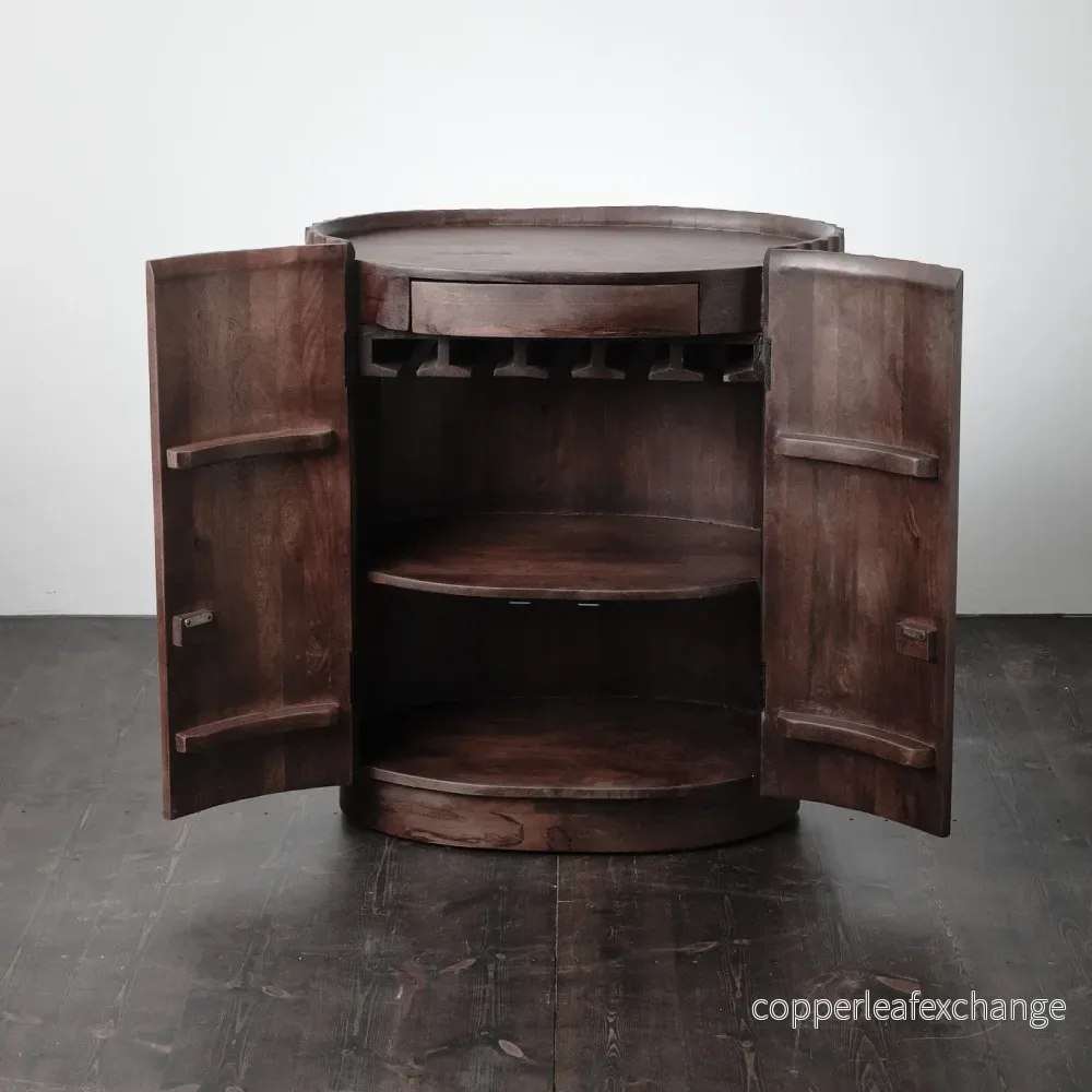 Hicksville small Cabinet, Brown (BM) - Bild 2