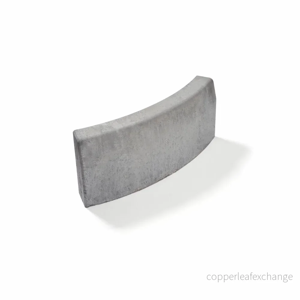 Gatukantstöd Konkav 0,5m 780×90/120×300