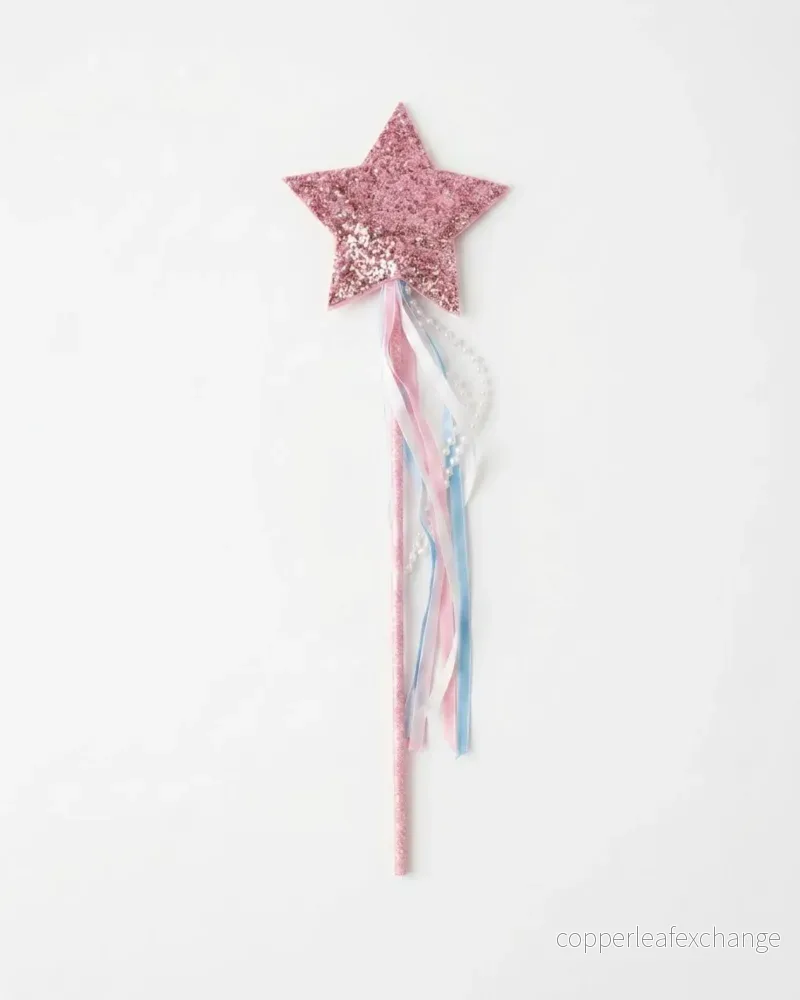 Fespö, rosa glitter