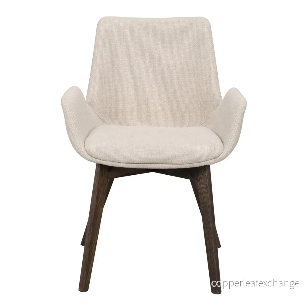 Karmstol Drimsdale 2-pack, Beige / Brun