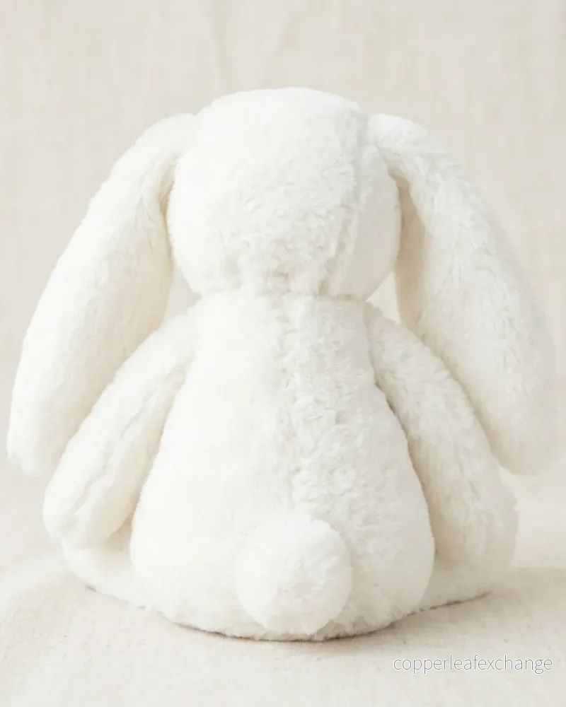Gosedjur, vit kanin, 30 cm - Bild 2