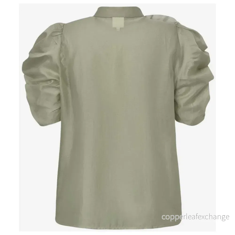 AnnsofiGO Blouse Light Dusty Green - Bild 2