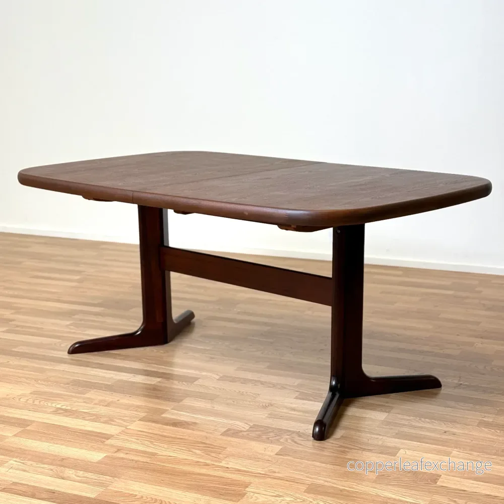 Matbord i mahogny, 1960-70-tal, Danmark