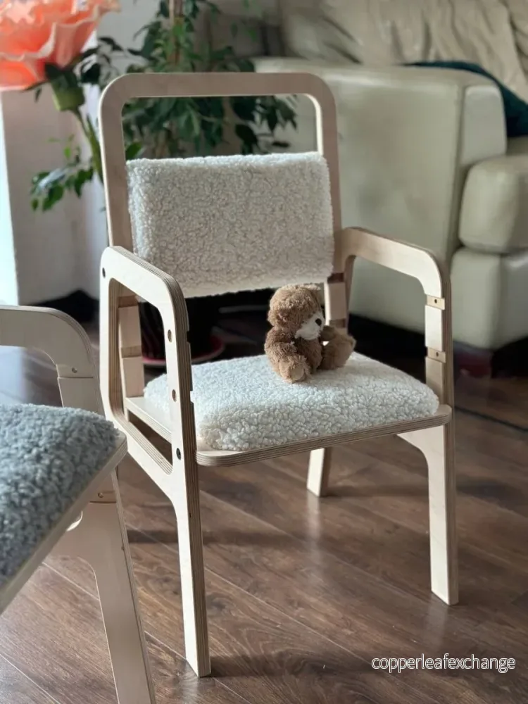 Luula justerbar barnstol – vit - Bild 3
