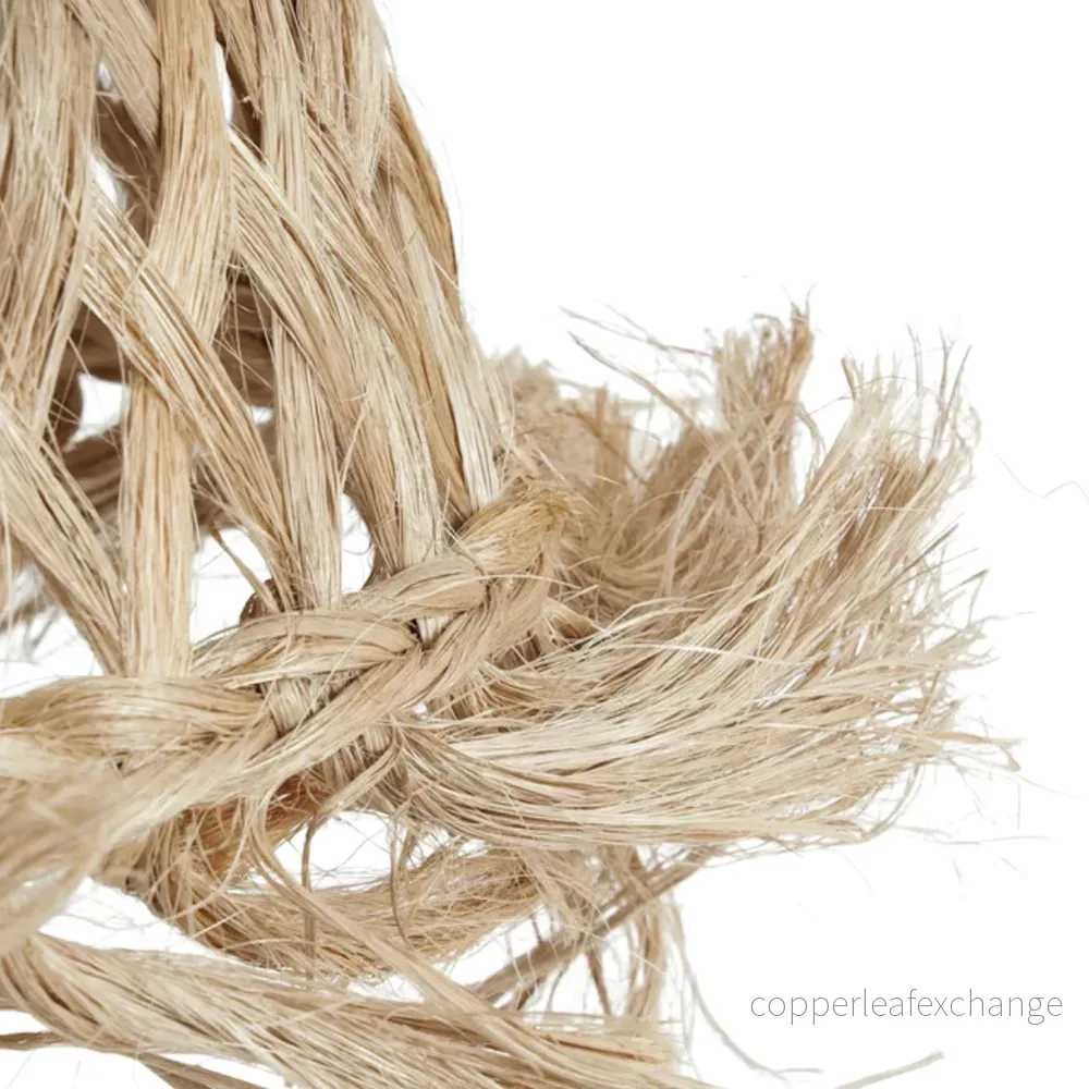 THE ABACA JELLY FISH PENDANT - Natural M - Bild 2