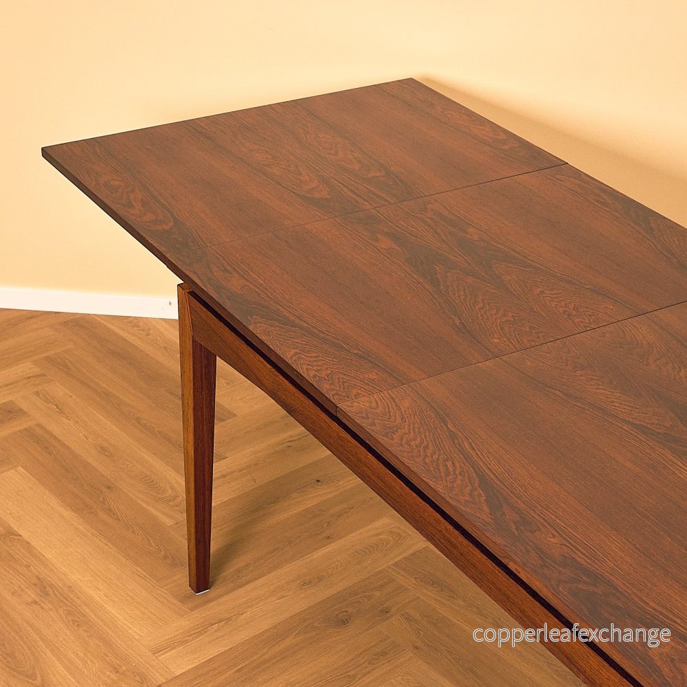 Large Danish dining table in Santos rosewood by Bramin - Bild 3