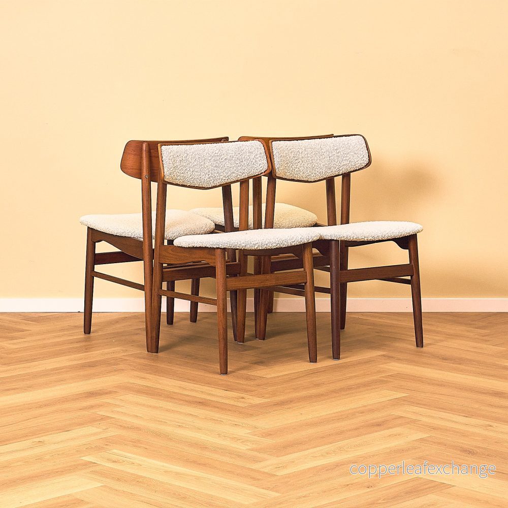 Teak and Walnut Dining Chair